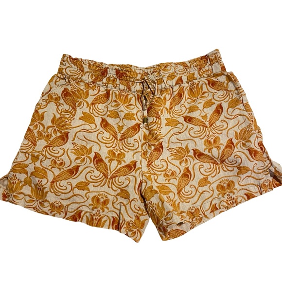 Anthropologie Pants - Anthropologie Relaxed Linen Shorts